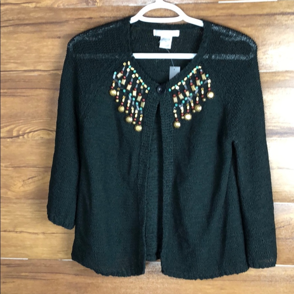 WD.NY embellished women’s sweater size: medium new with tags